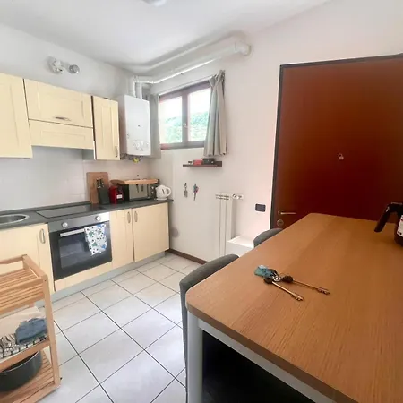 Como Lake With Two People Lake View And Near Beach *